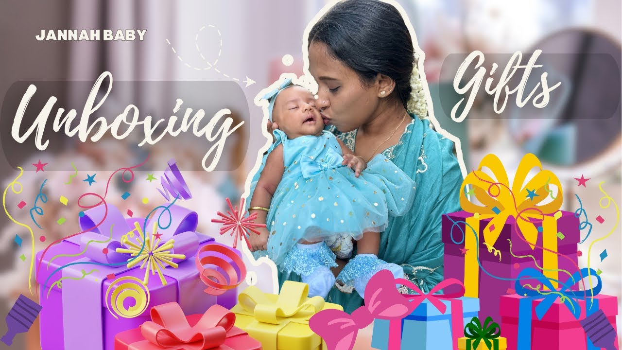 ജന്ന കുട്ടിക്ക് കിട്ടിയ സമ്മാനങ്ങൾ | Gift unboxing | Big Surprises