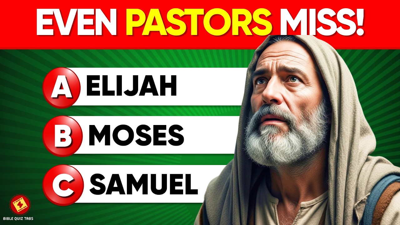 Главный тест по Ветхому Завету: 25 вопросов и ответов, чтобы проверить ваши знания!