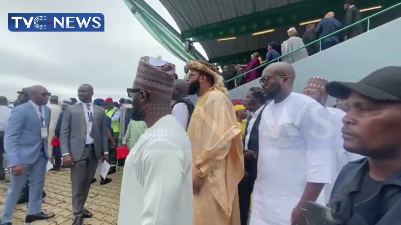 E Money Arrives Eagle Square For The 2023 Presidential Inauguration