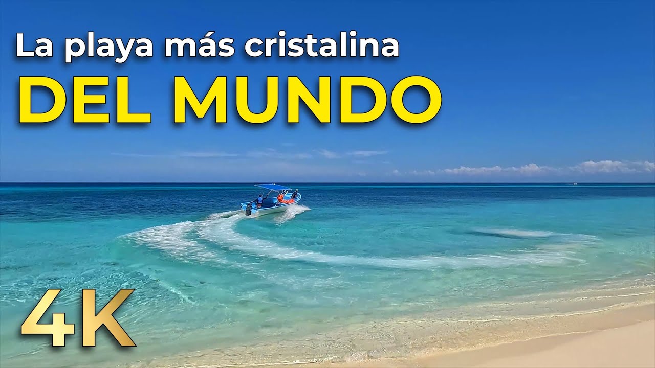 LA PLAYA MÁS CRISTALINA DEL MUNDO, Bahía de las Águilas, República Dominicana, 2022