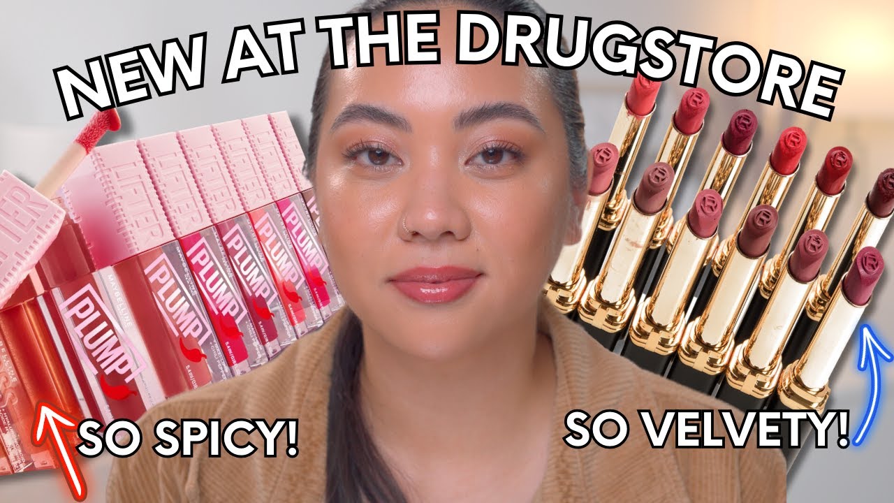 NEW! MAYBELLINE LIFTER PLUMP LIP GLOSSES AND L'OREAL COLOUR RICHE INTENSE MATTE LIPSTICK SHADES
