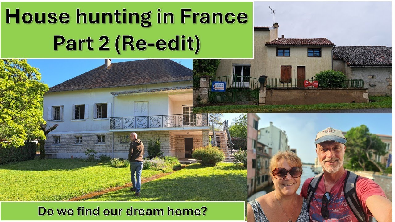 Re-Edit. HOUSE HUNTING IN FRANCE: We find the one that forces us into making a BIG DECISION!