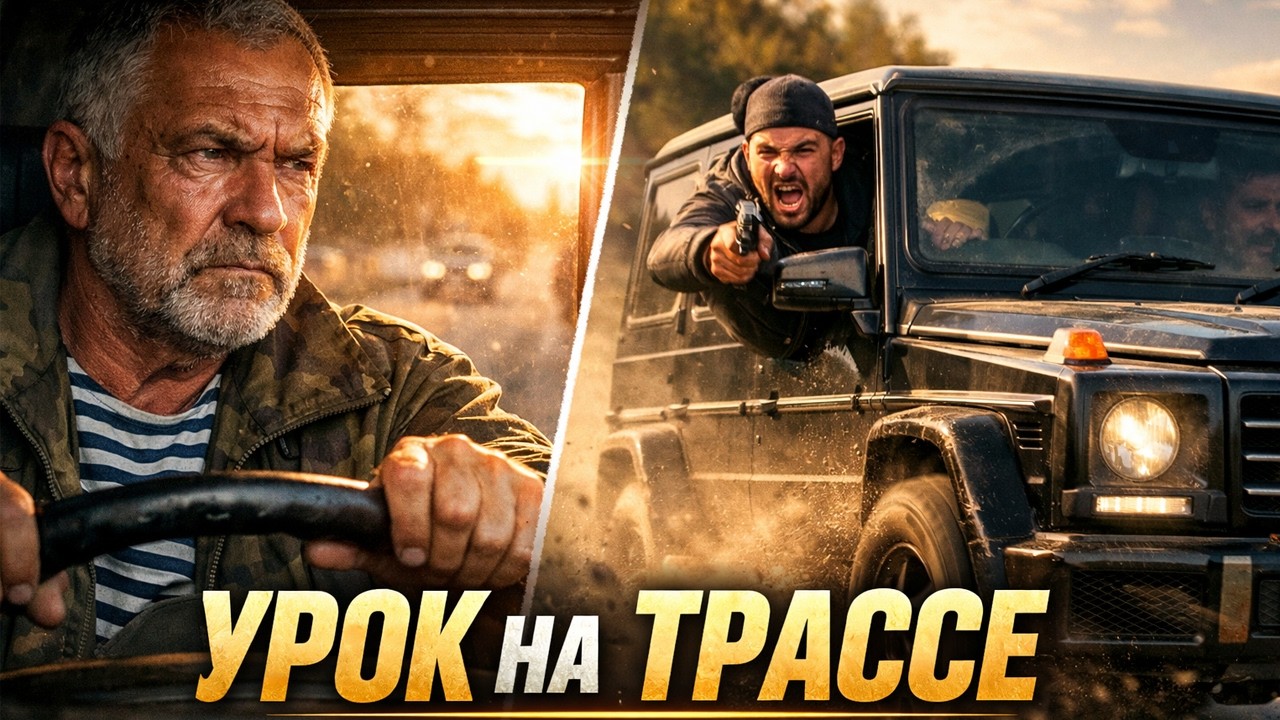 Афганец на старом КАМАЗе против бандитов на Гелике! Он вспомнил «Дорогу Смерти»