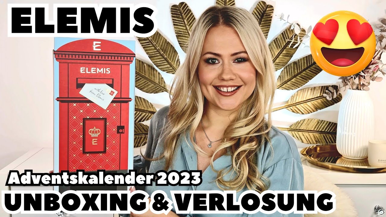 ELEMIS ADVENTSKALENDER 2023 | Unboxing & Verlosung