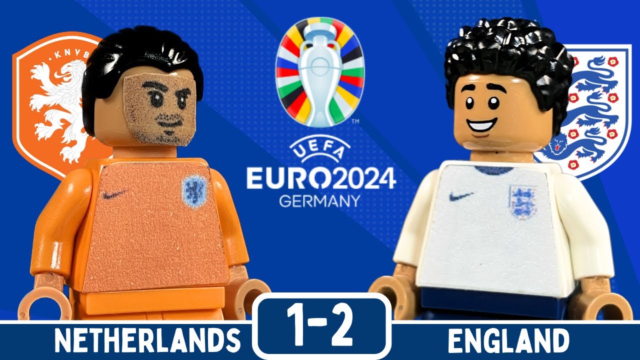 Netherlands 1-2 England | LEGO Highlights
