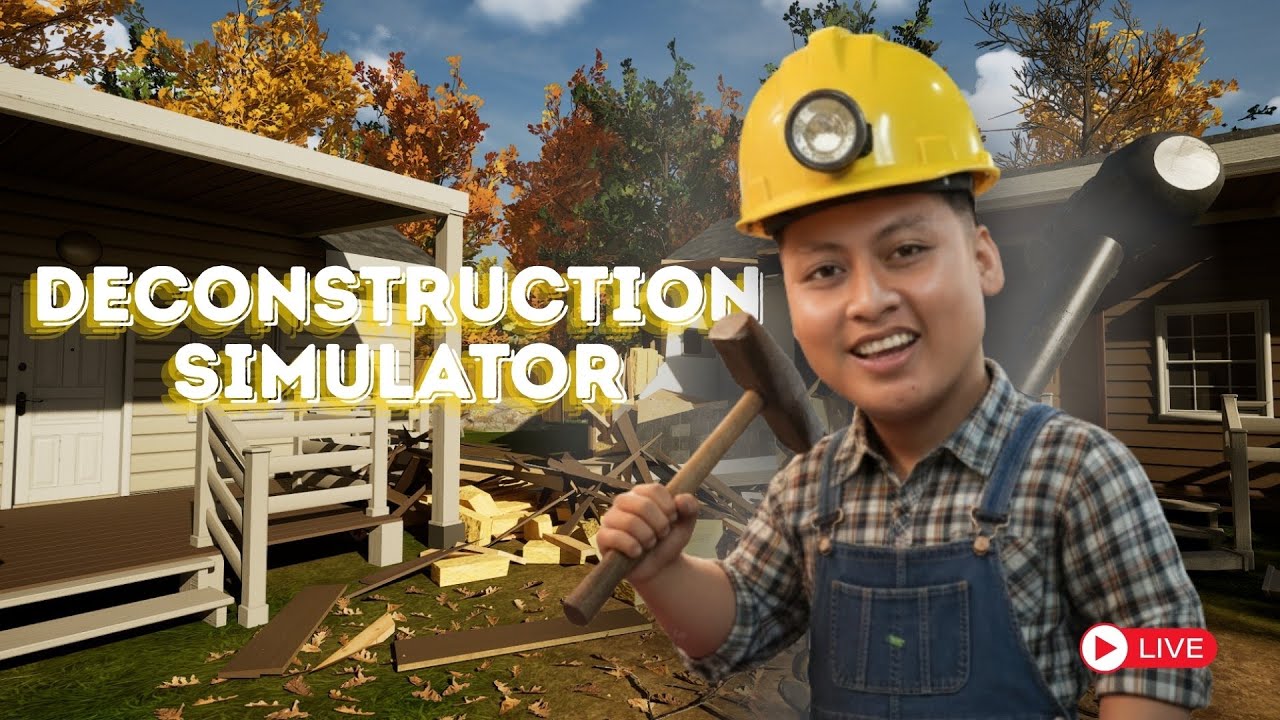 Rumah Siapa Yang Mau dihancurkan? , Deconstruuction Simulator Indonesia #deconstruction