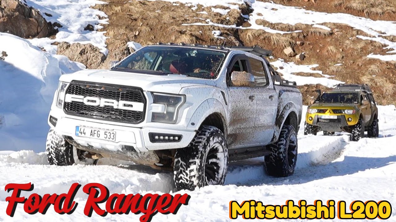 ❄️ Hakkari Dağlarında Kar Savaş&ccedil;ıları | Ford Ranger vs Mitsubishi L200