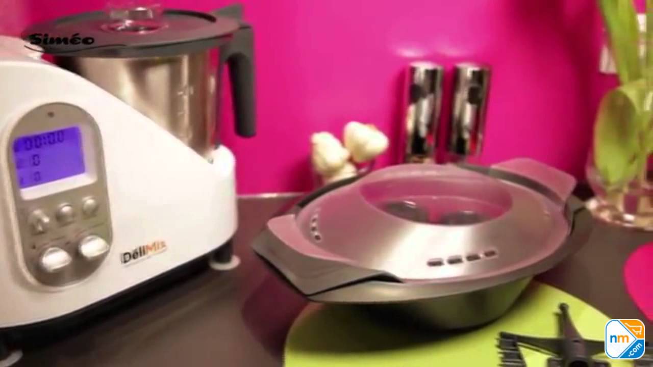 Le robot cuiseur multifonctions DELIMIX QC350 de SIMEO chez nouveauxmarchands