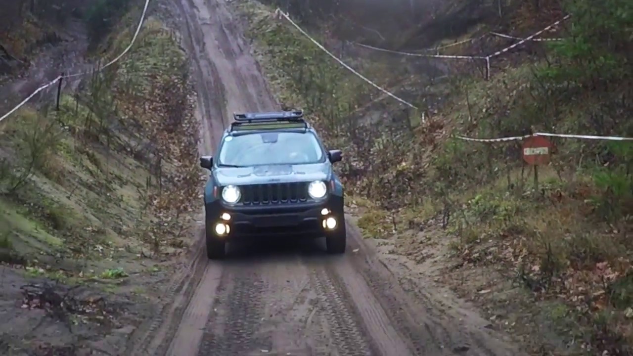 Offroadpark Südheide with a Jeep Renegade Trailhawk