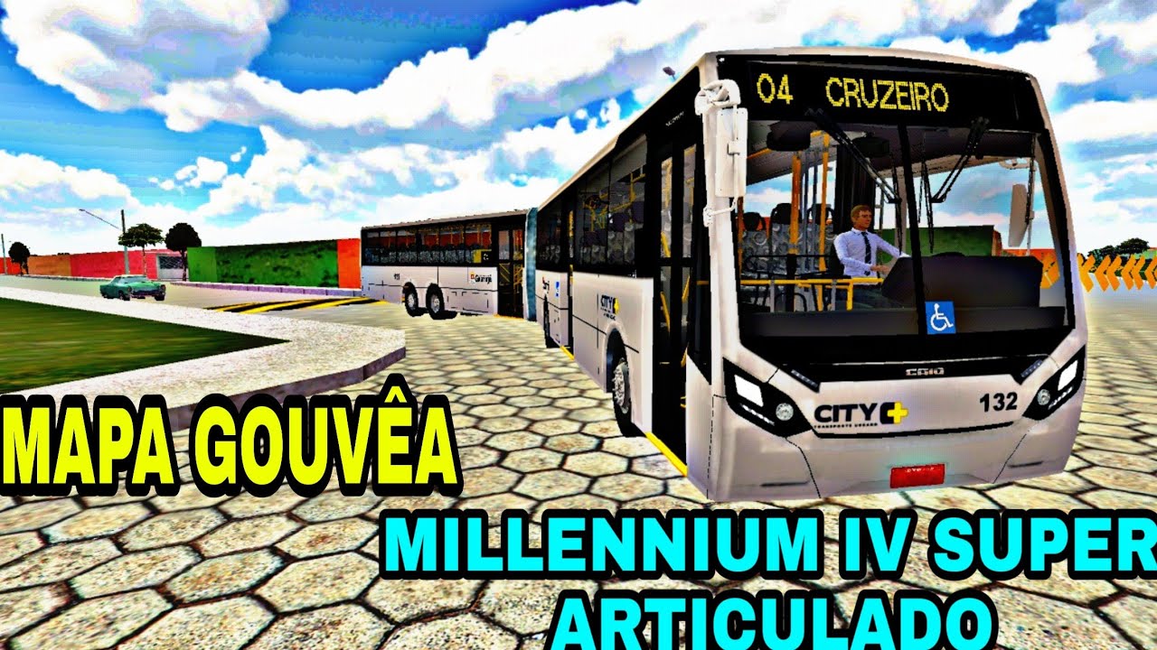 🛑[PRÓTON BUS 2020] + CAIO MILLENNIUM IV SUPER ARTICULADO PELO MAPA GOUVÊA!!!