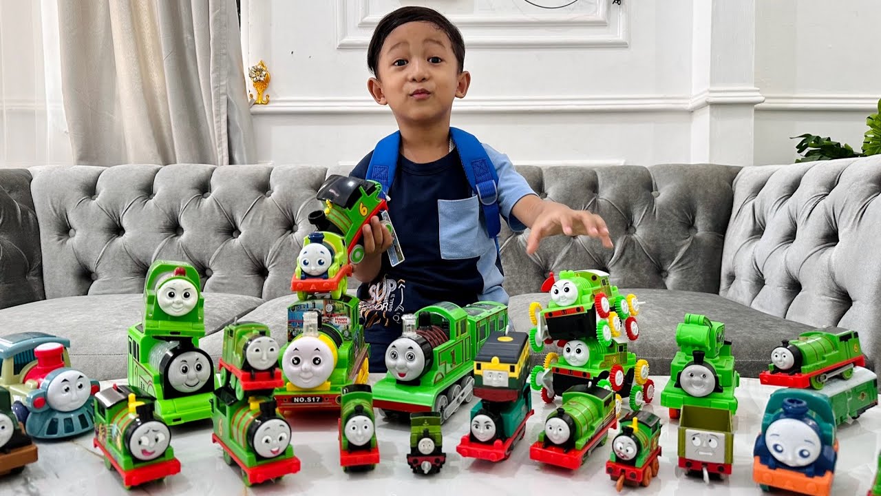 Thomas and Friends, Saya Senang Bermain Thomas, Collection Green Thomas Percy