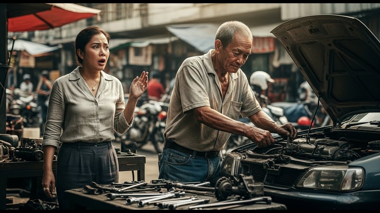 Akala ng bilyonarya ay biro lang ang sinabi ng mekaniko, ngunit hindi nagtagal ay napaluha siya sa