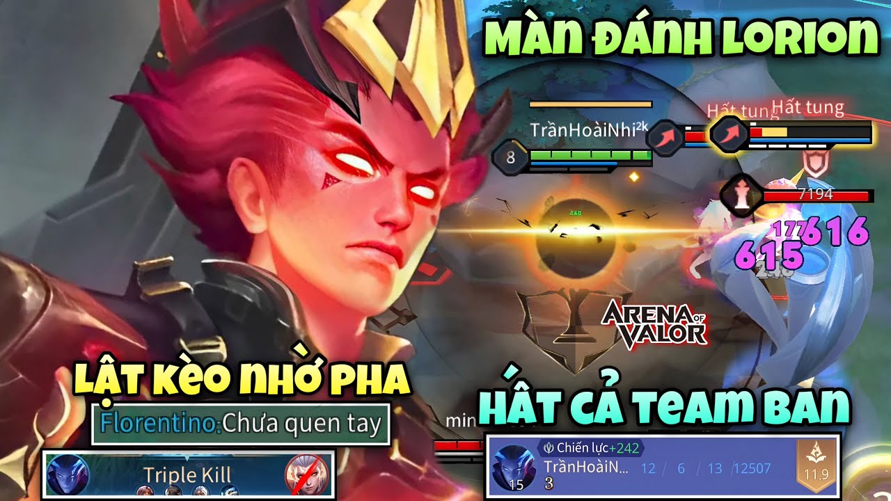 Màn Đánh Lorion Lật Kèo Nhờ Pha Quăng Cầu Siêu Hack Não Hất Cả Team Bạn Đỉnh NTN !!!
