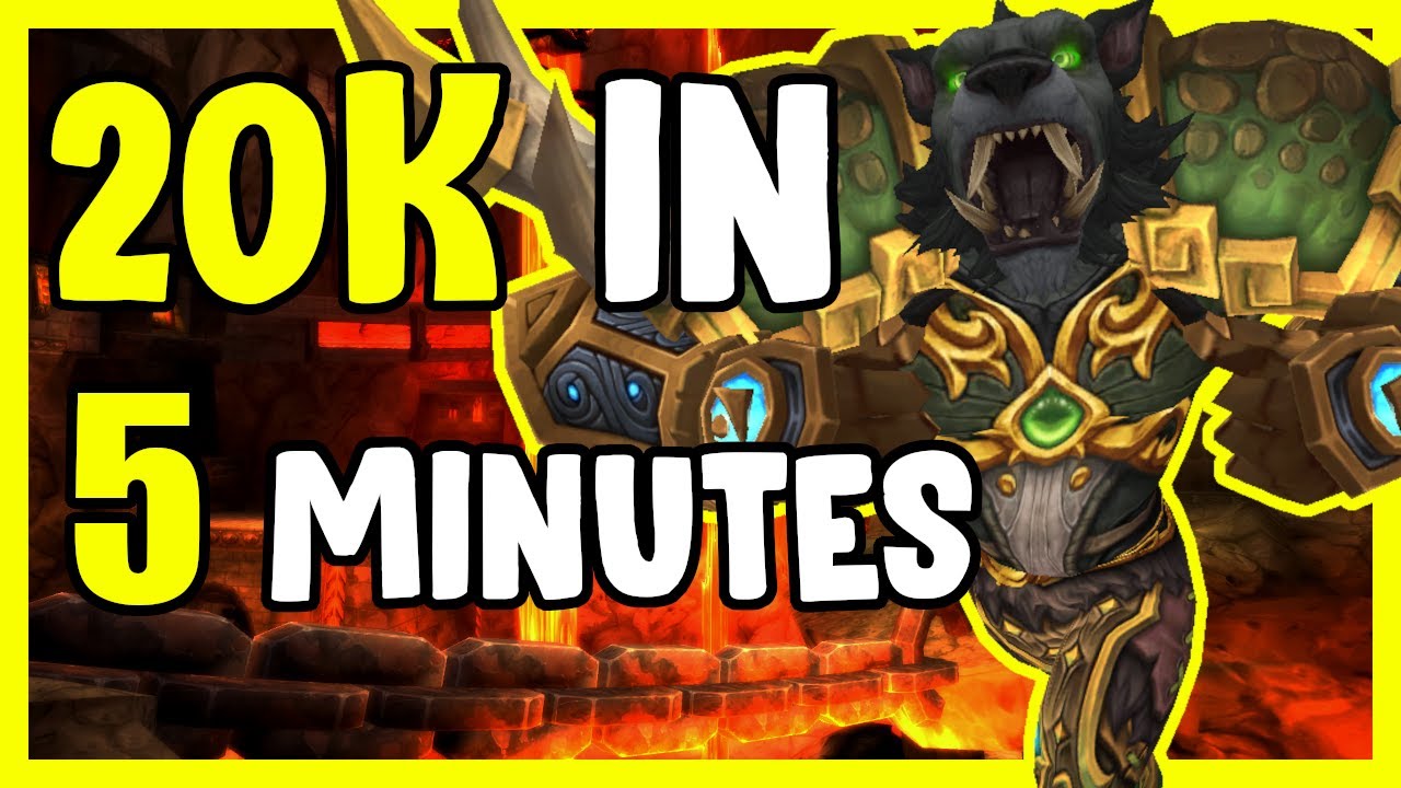 20k In 5 Mins Gold Farm In WoW Shadowlands - Gold Making Guide