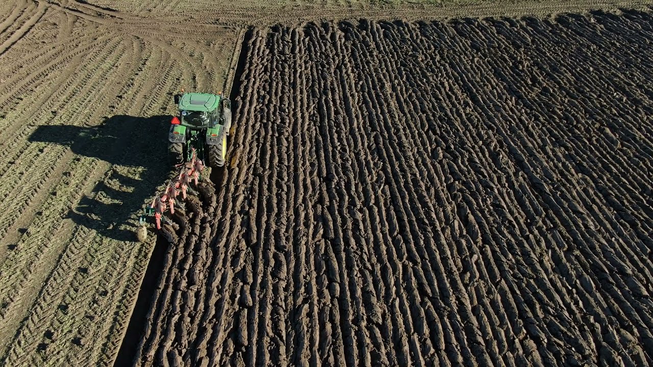 ploegen en wintertarwe zaaien 2020