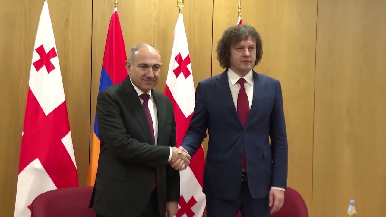 Փաշինյանը առանձնազրույց է ունեցել Վրաստանի վարչապետ Իրակլի Կոբախիձեի հետ