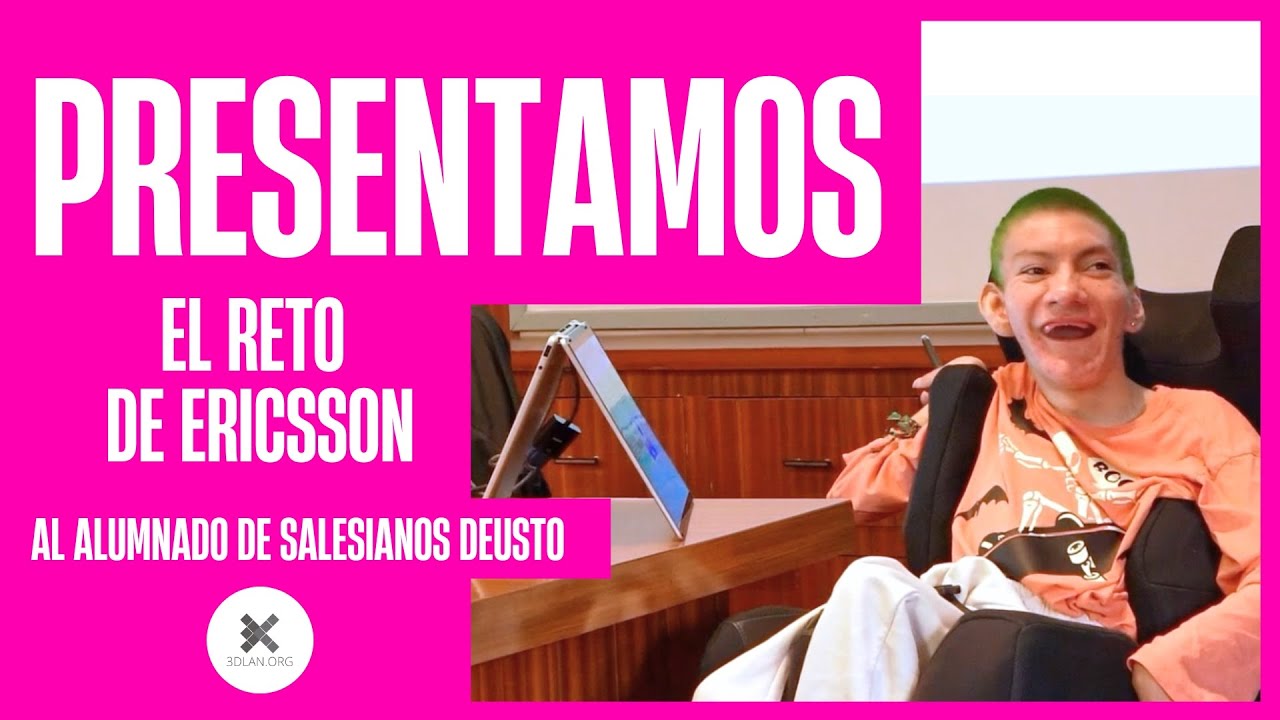 Presentamos el Reto de Ericsson de ASPACE Bizkaia al alumnado de Salesianos Deusto.