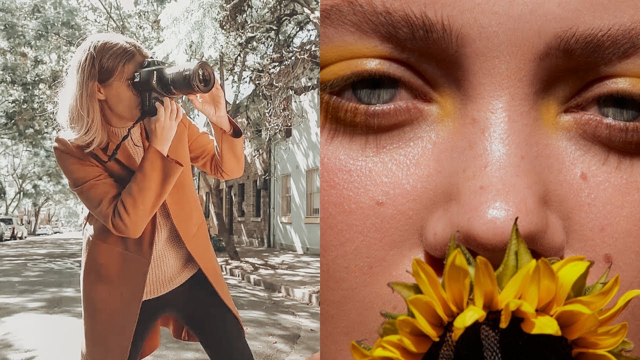 Behind The Scenes | Natural Light Beauty Photo Shoot [Natural Light Portrait Photography BTS]