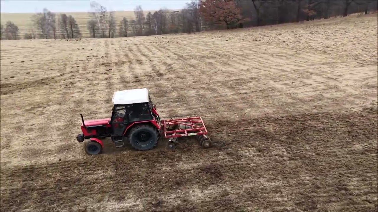 Zetor 7011 podmítka