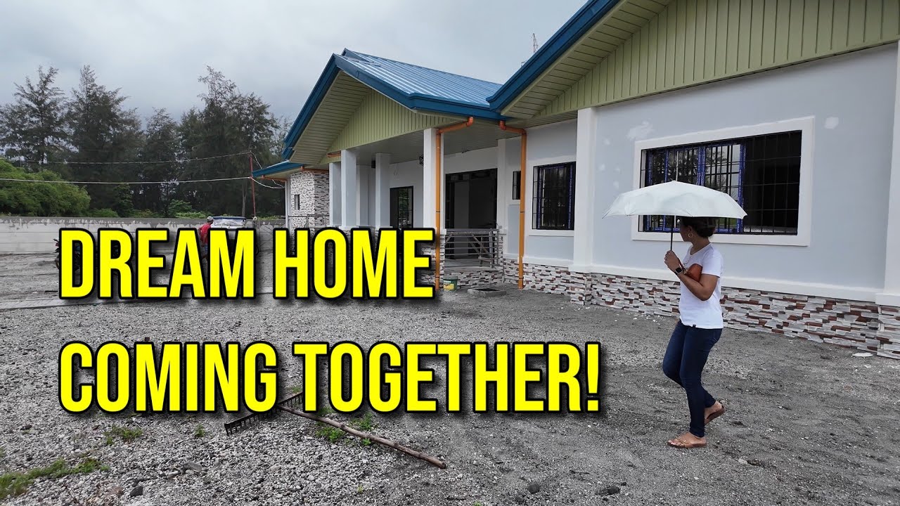 House Almost Done! Aluminum Cabinets, Mini Bar & More Installed in Zambales Philippines 🇵🇭 😀 ♥️ 