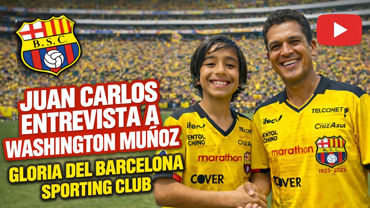 Entrevista a Washington “El Chanfle” Muñoz | Gloria del Barcelona SC