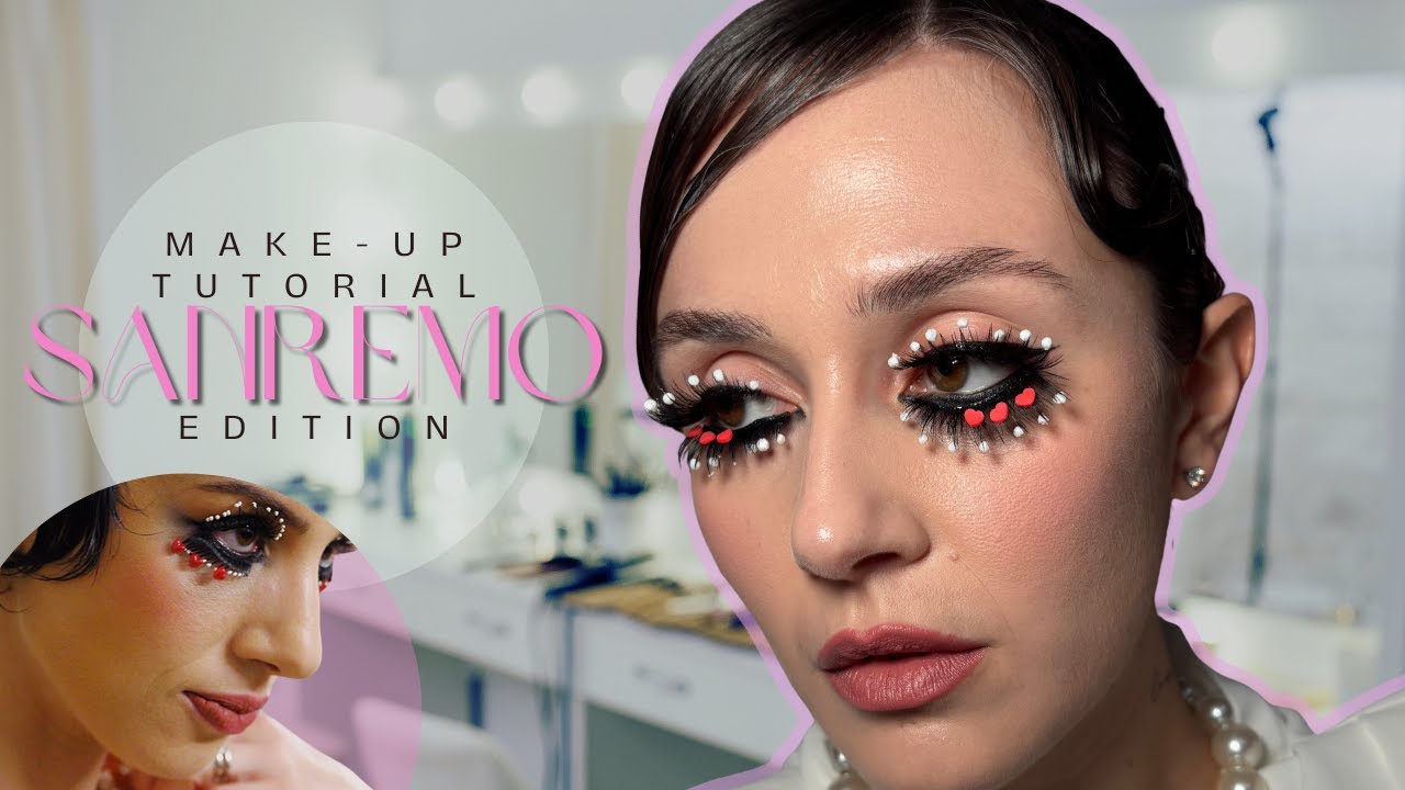 RICREO IL MAKE-UP PIU' STRANO DI SANREMO!😱😱😱