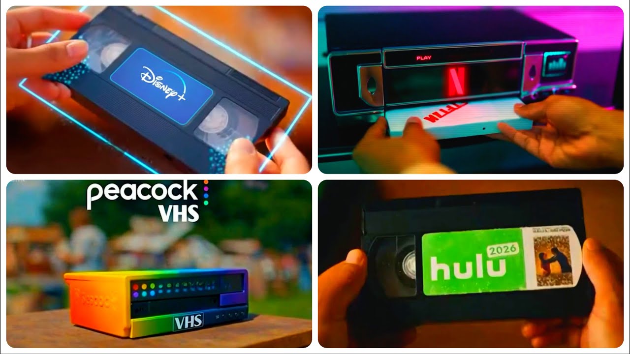 If Streaming Services Produced VHS📼in 2026