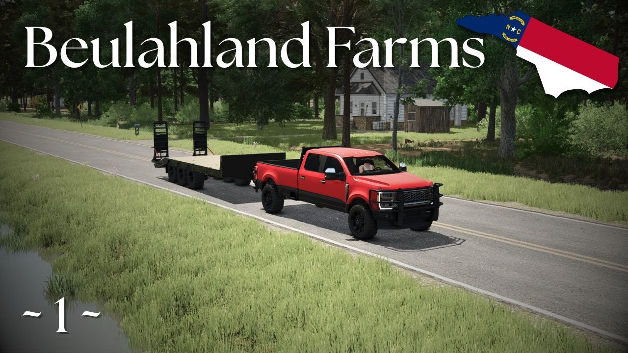 НОВЫЙ сериал «Поехали!» — Фермы Бьюлаленд, Северная Каролина — Эпизод 1 — Farming Simulator 25