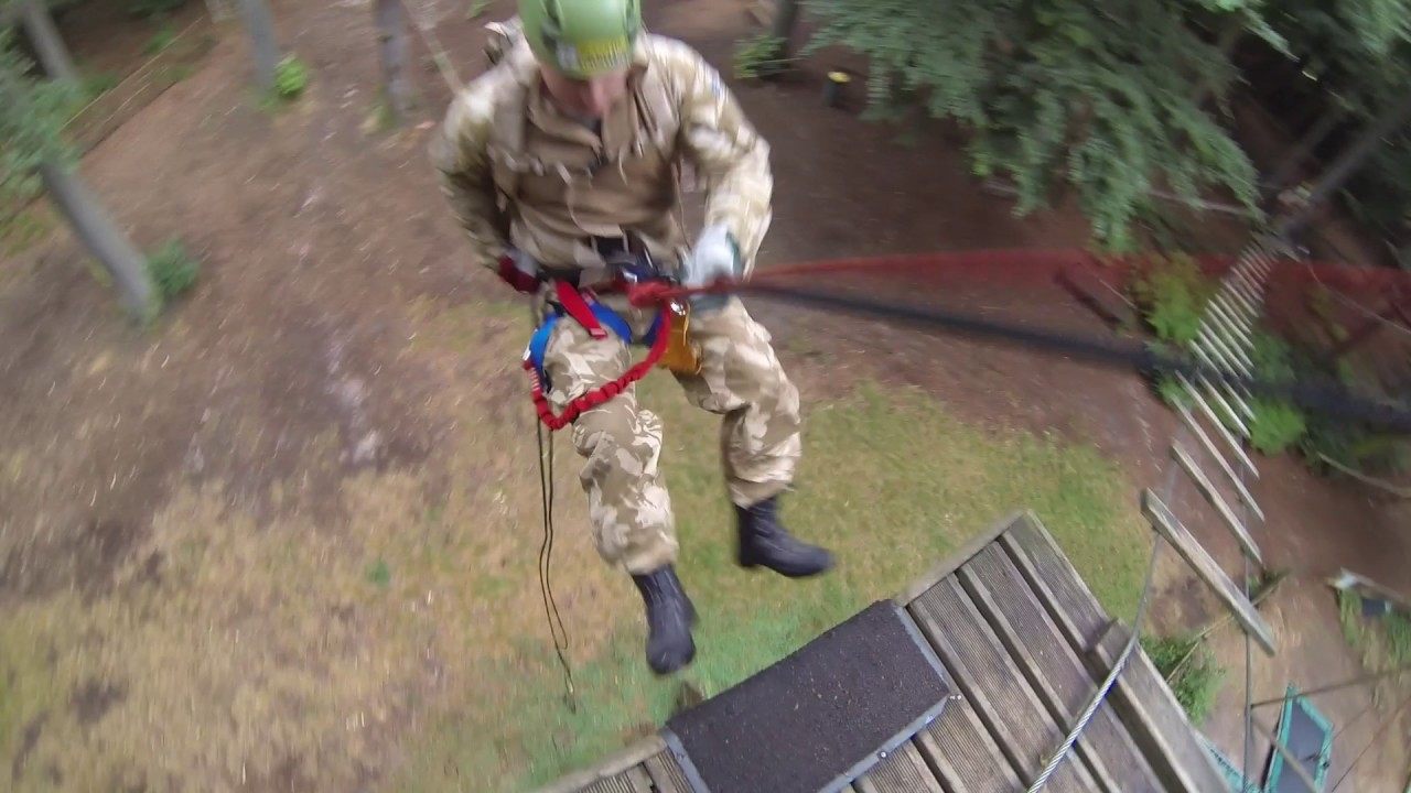 Outbrave Adventure Boot Camp Fast Rope Training