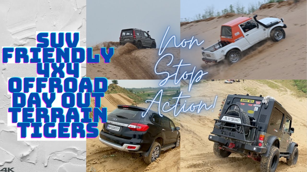 Offroad 4x4 India - Terrain Tigers Dune Bashing for SUVs