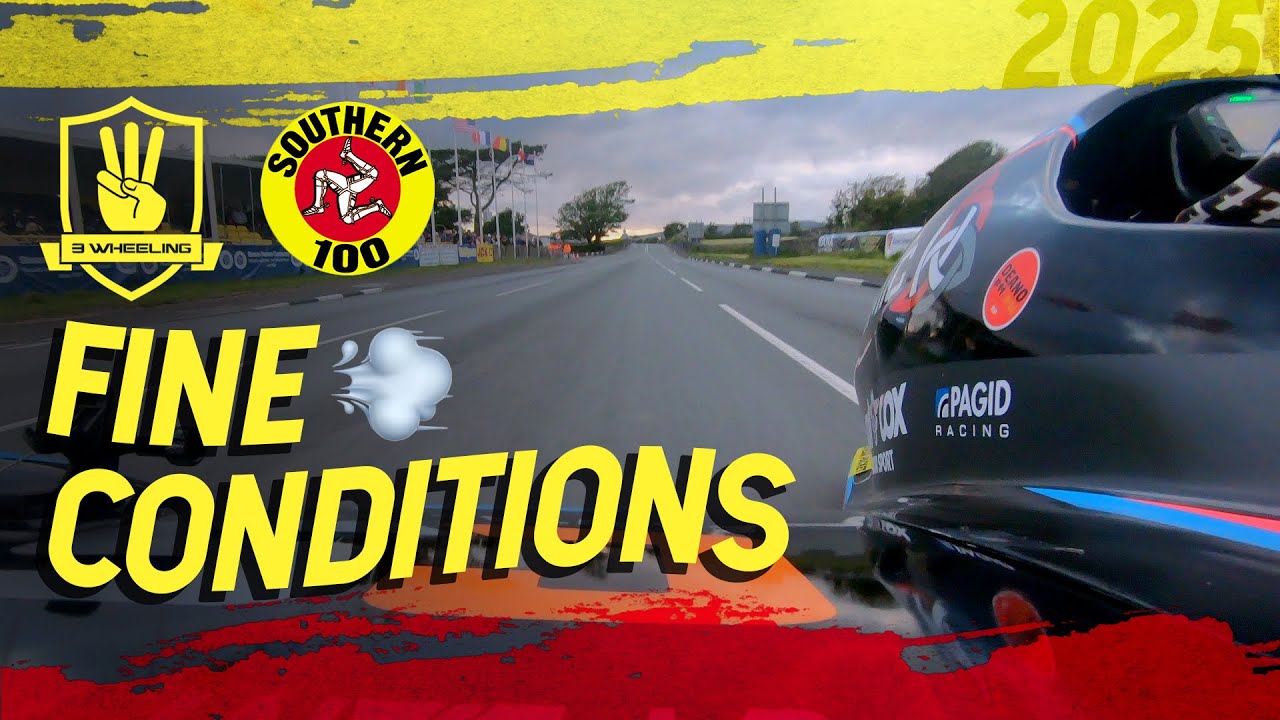 FINE CONDITIONS 💨 fast cruising for Tim Reeves & Kevin Kolsch in Practice Session 1 at S100 2025 🇮🇲