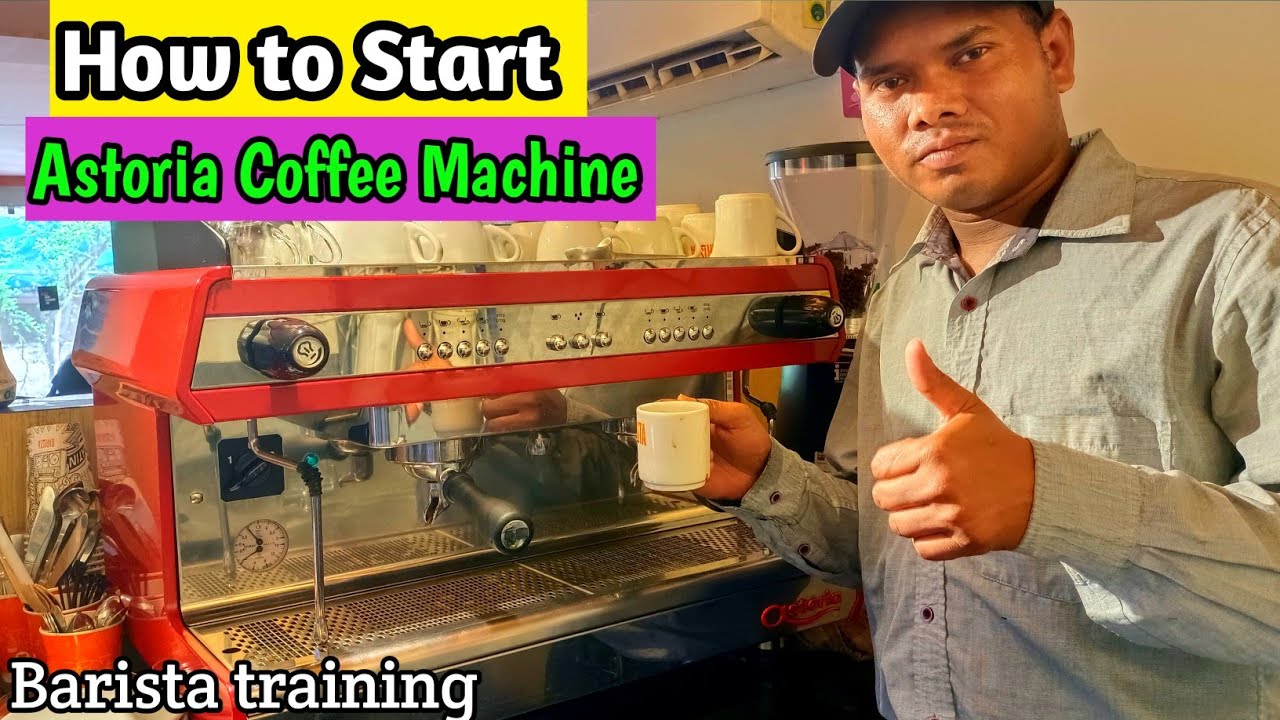 Next Level Barista Training with Astoria Coffee Machine