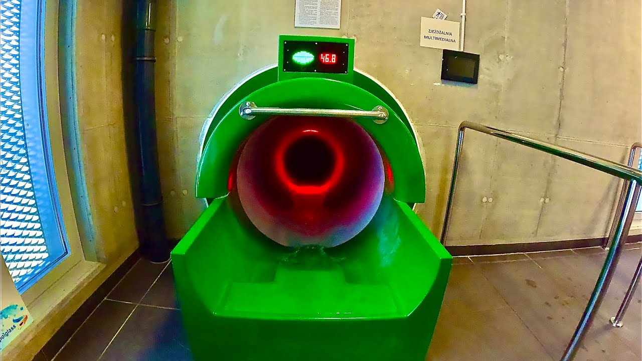 Multimedia Water Slide at Aquapark Koszalin