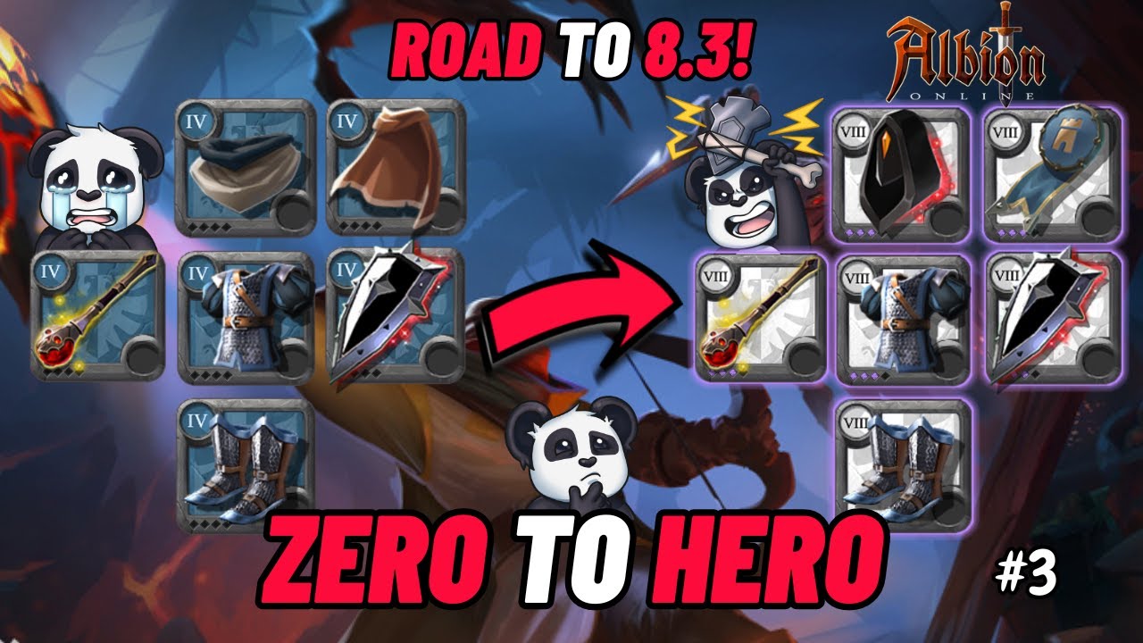 Zero to Hero Lifecurse 4.0 do 8.3? Cz.3 - Albion Online