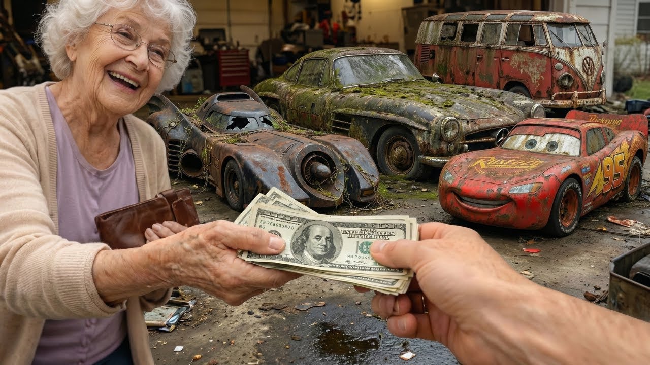 Mercedes-Benz 300 SLR, Volkswagen Transporter T1 & Lightning McQueen Restoration Compilation