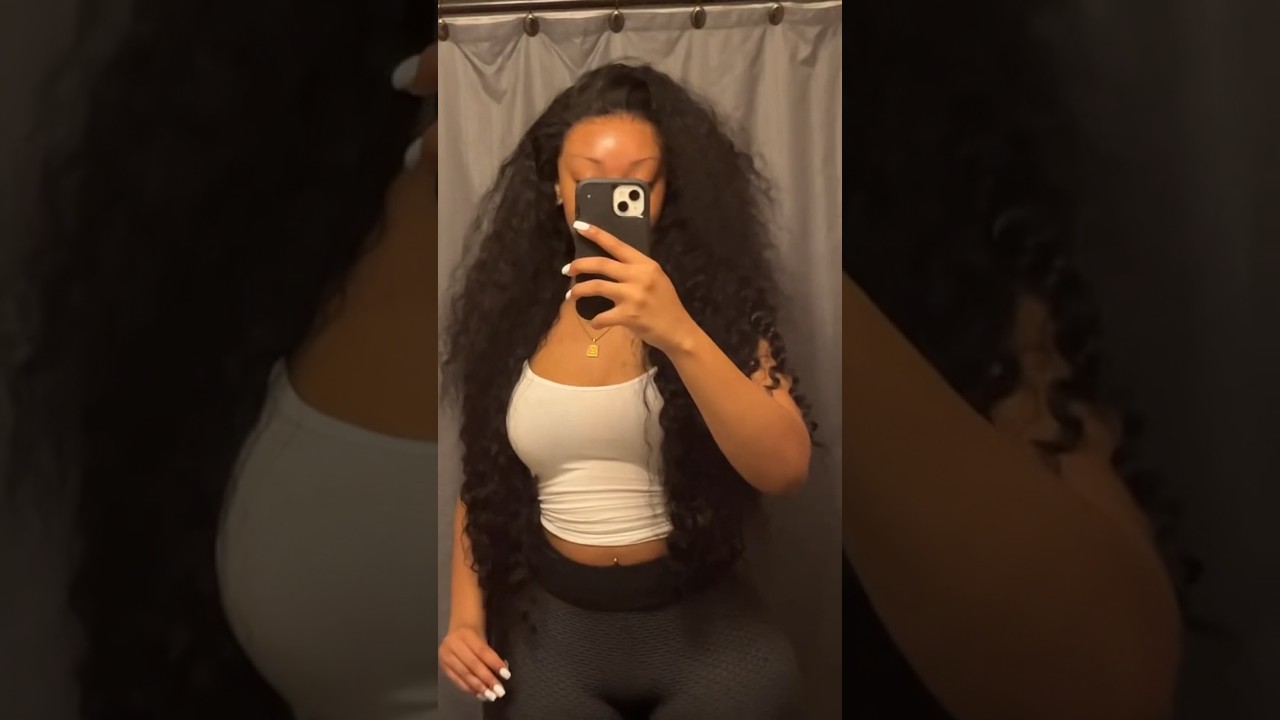Yolissa Hair - 28&rdquo; Water Wave 🖤 #wiginstall #wigsforbeginners