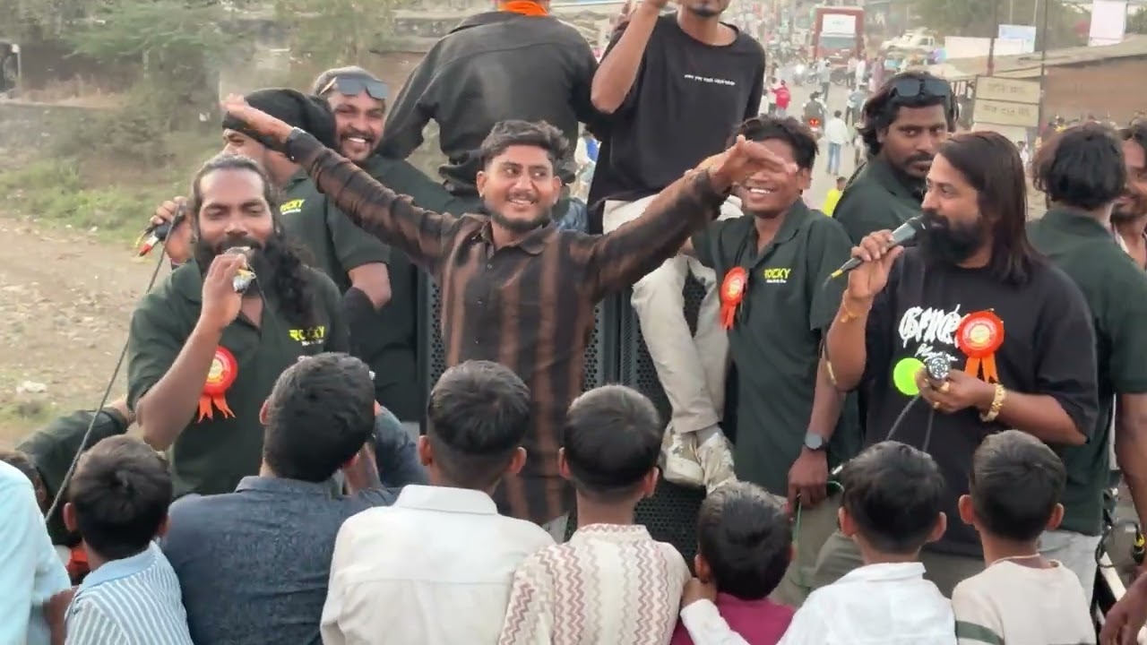 आदिवासी पेहचान बाप रे क्या पब्लिक है🔥ROCKY Star Band At.Akkalkuva 🫶