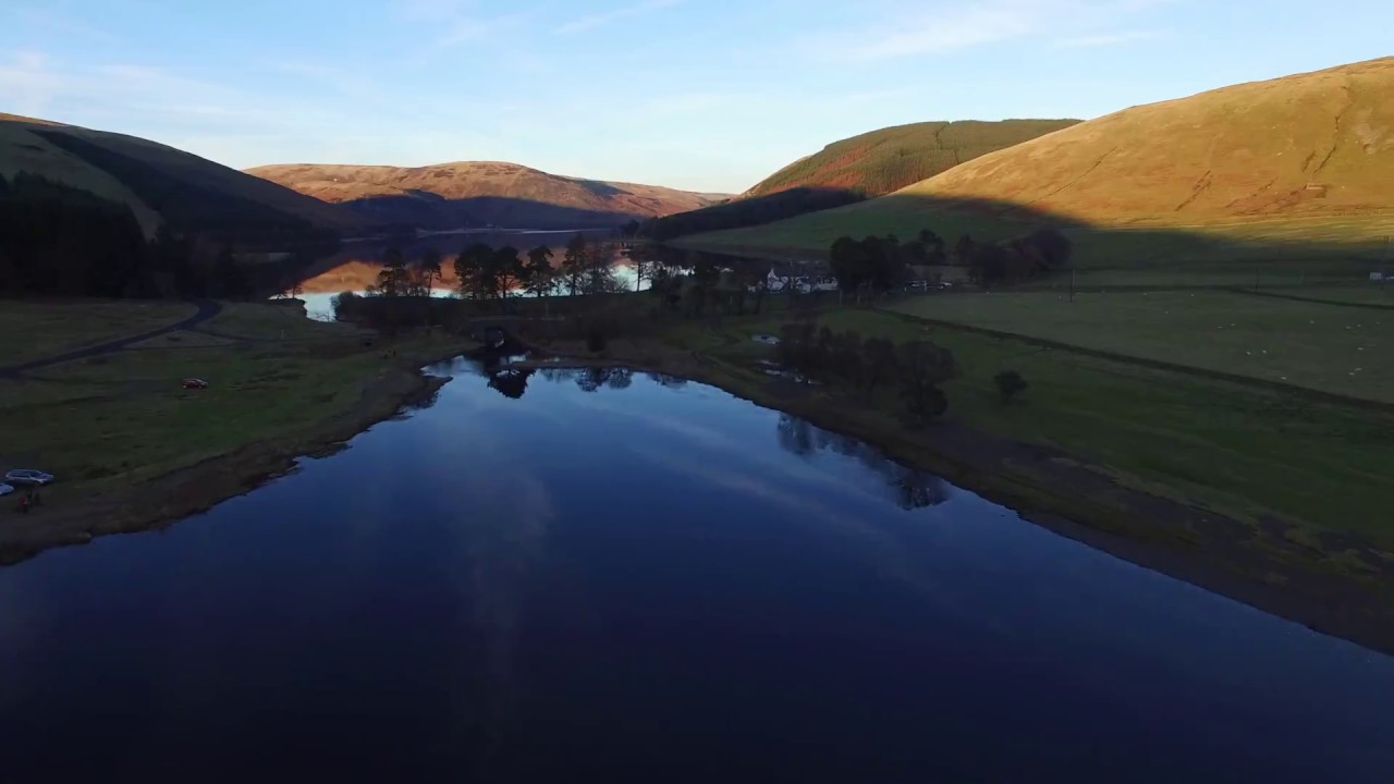 St Mary's Loch drone footage