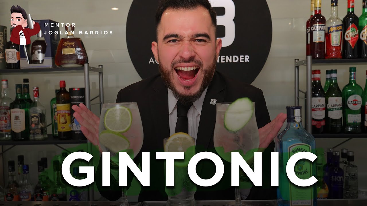 🍹GIN TONIC PERFECTO | COCTELES POPULARES | MENTOR JOGLAN