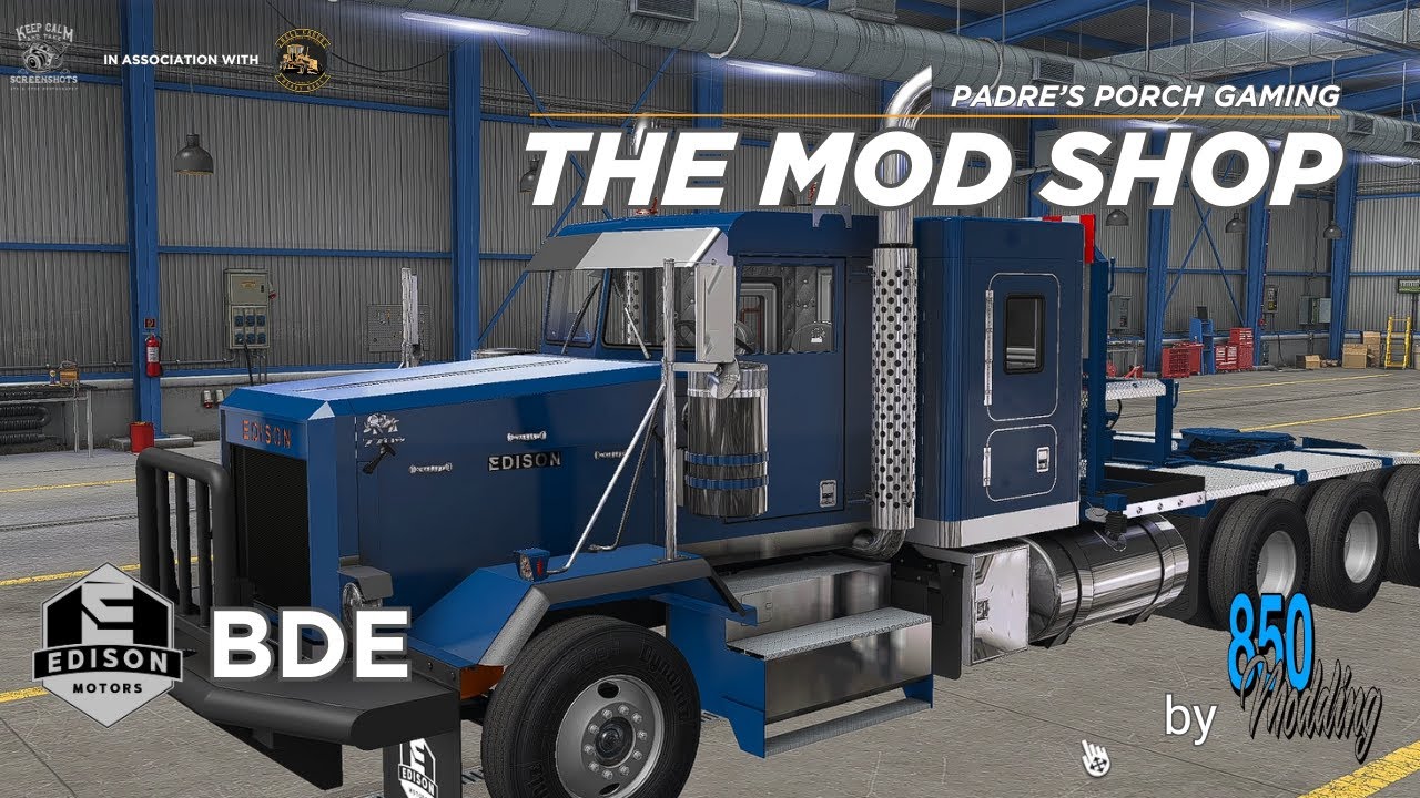 The Mod Shop | Ep 5: Edison BDE by 850 Modding | v1.53 | American Truck Simulator