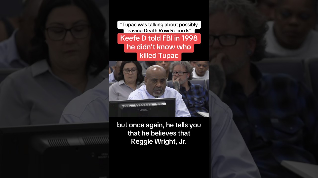Keefe D Told FBI In 1998 He Doesn&rsquo;t Know Who Killed Tupac Shakur