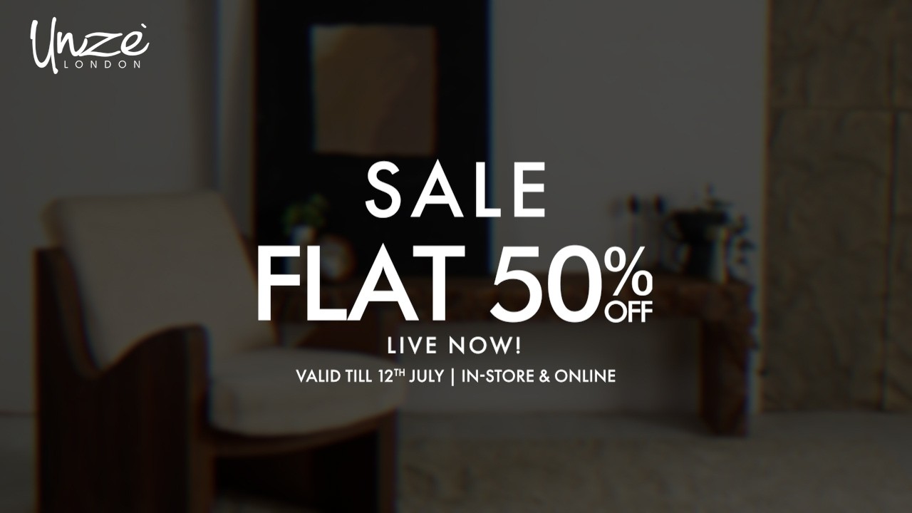 Sale Live Now: Flat 50% OFF On Everything.