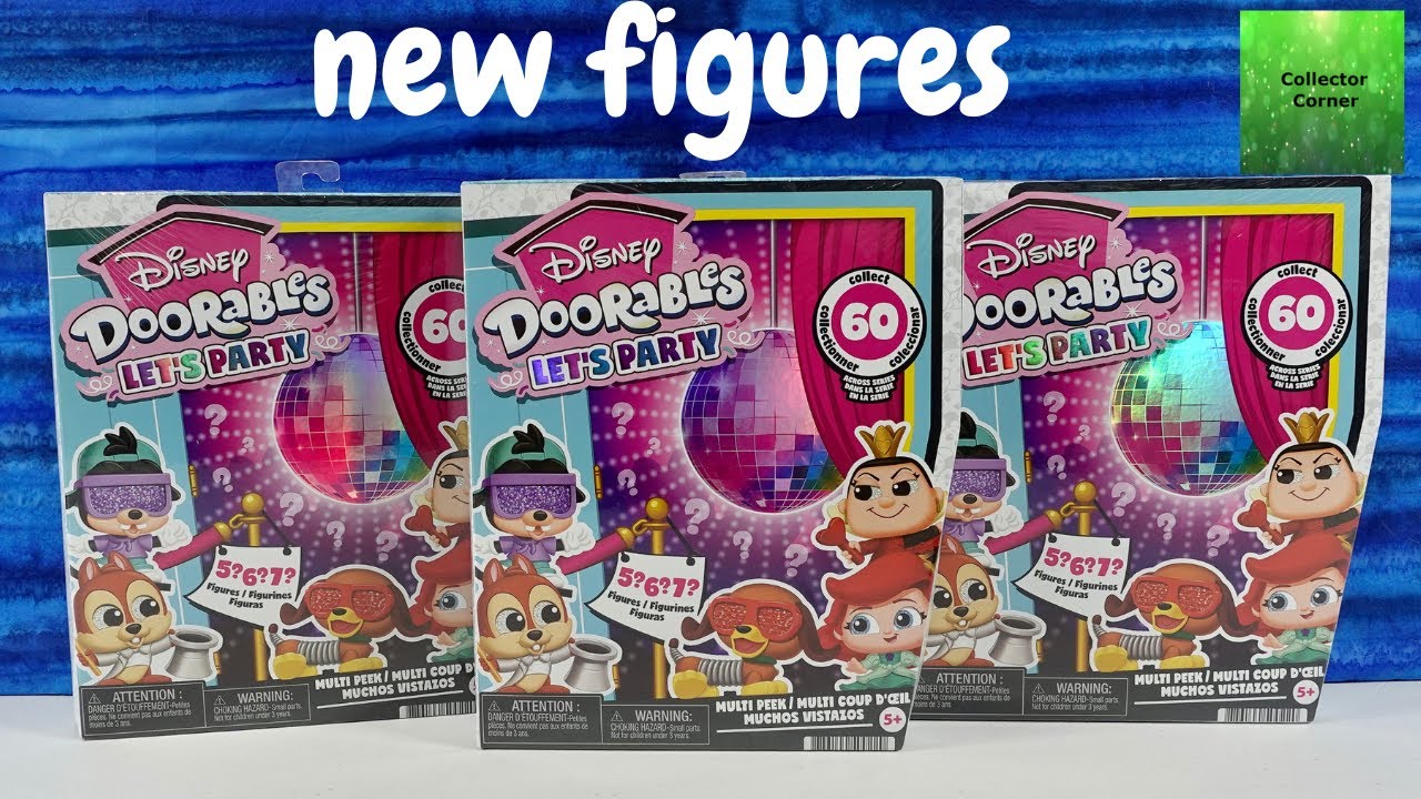 Обзор распаковки мультифигурки Let's Party Disney Doorables Blind Box