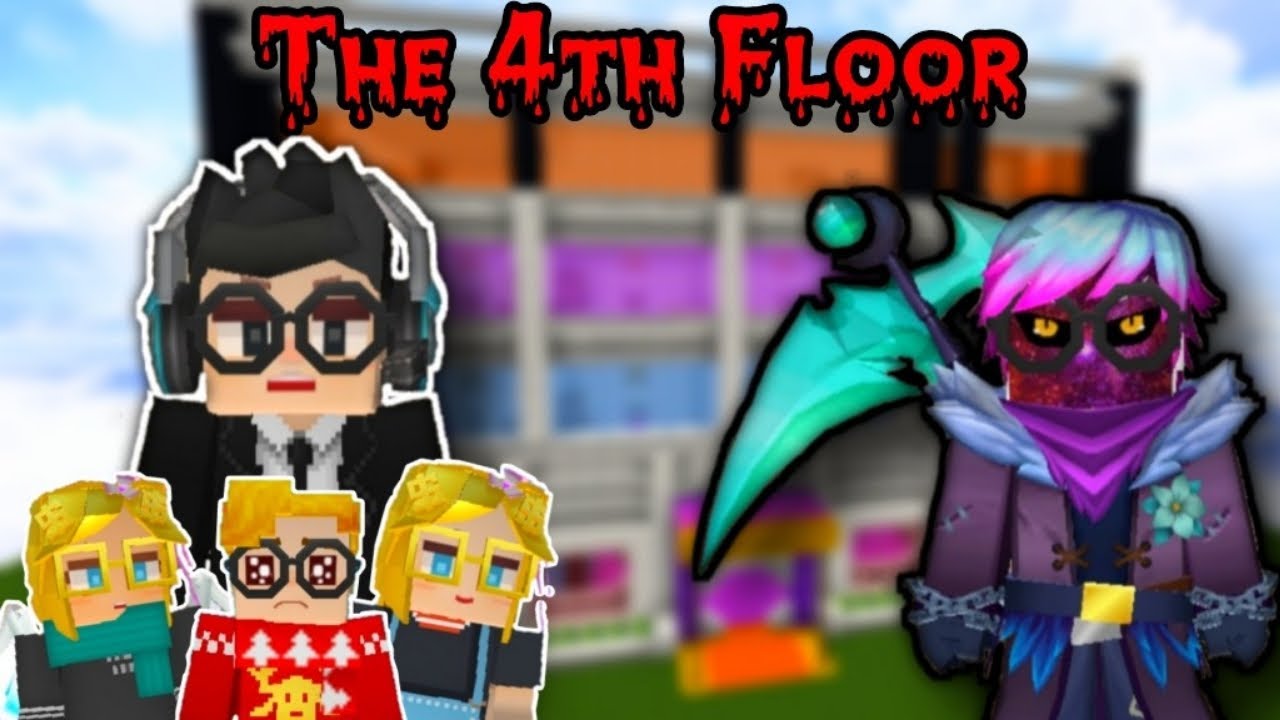 The Story of 4th Floor Blockman Go Skyblock Horror Movie