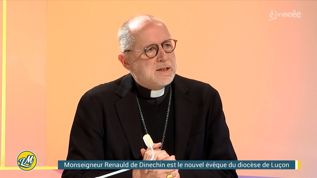 Monseigneur Renaud de Dinechin est le nouvel évêque du diocèse de Luçon
