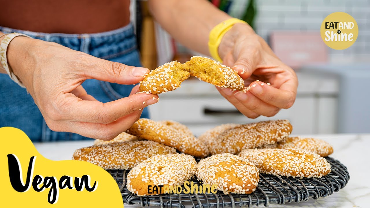 Ladokouloura: Greek Style Cookies with Olive Oil🍊 | Eat and Shine ☀️