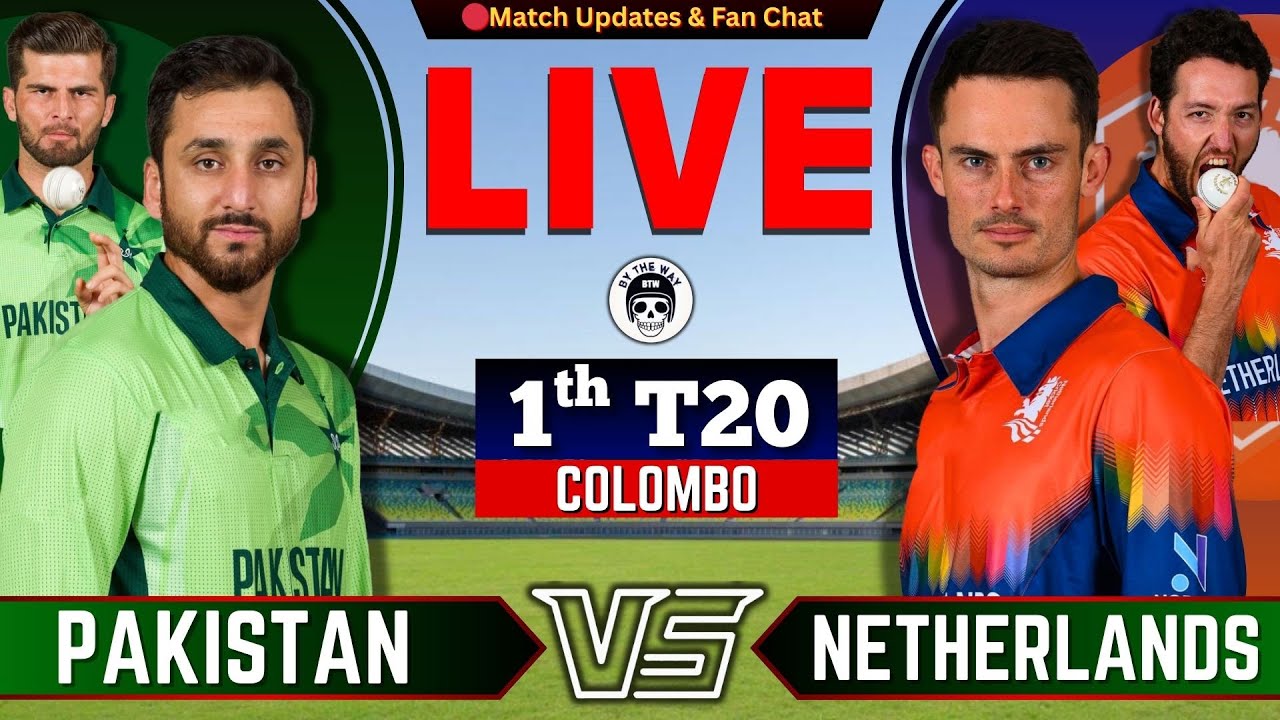 🔴Pakistan vs Netherlands, 1st T20 Match | Today match Analyses  | Pak vs NED Live Score | By Shahid