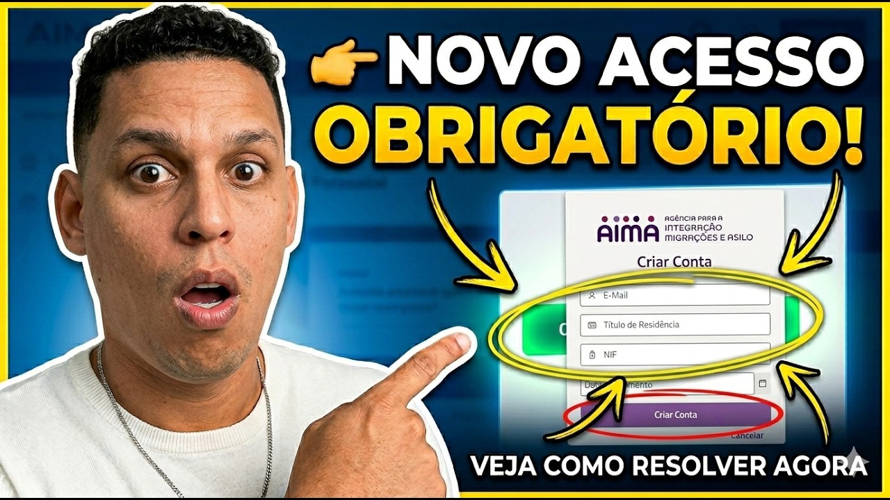 ❌ N&atilde;o consegue entrar no portal da AIMA? Isso vai te salvar!