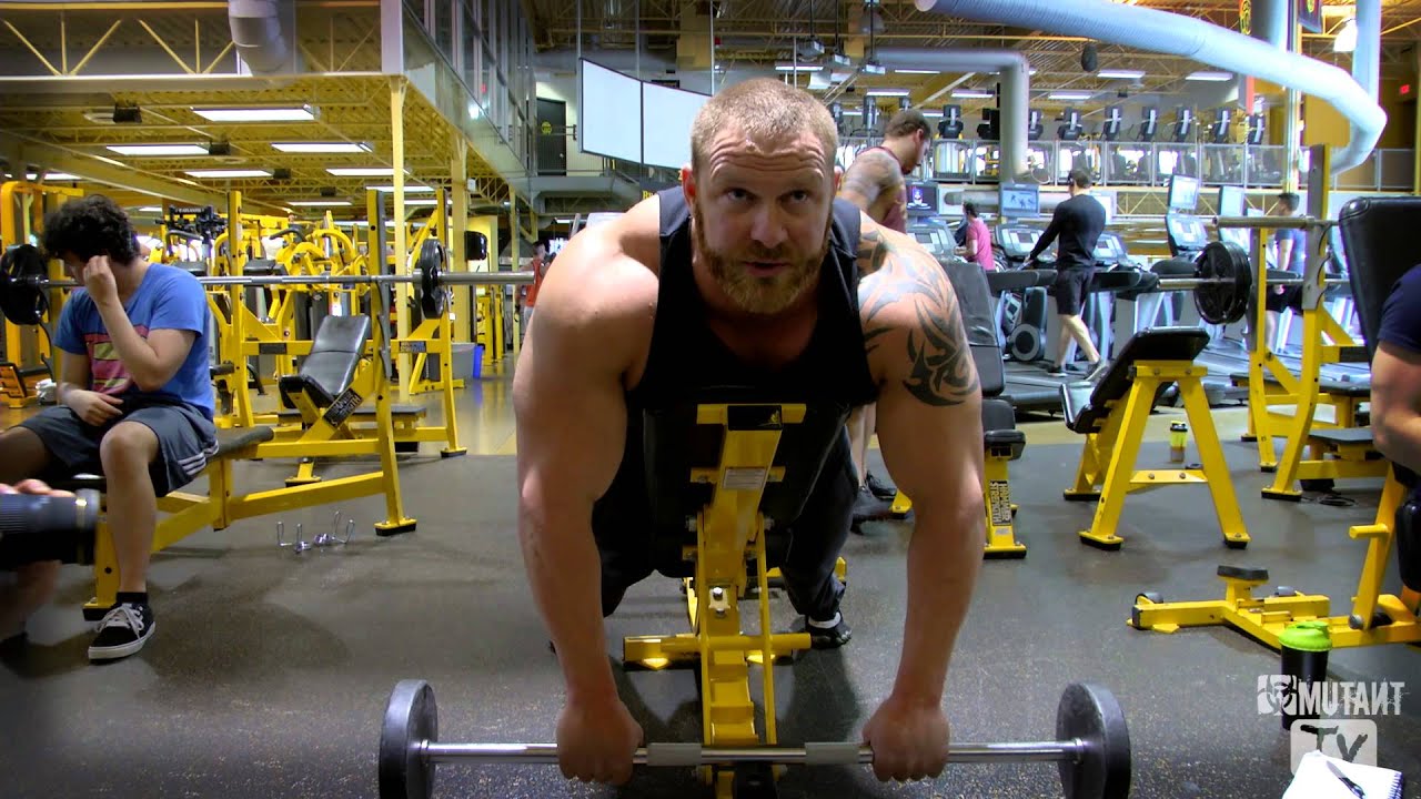 MUTANT in a MINUTE - Barbell Front Delt Raises with Trevor Koot