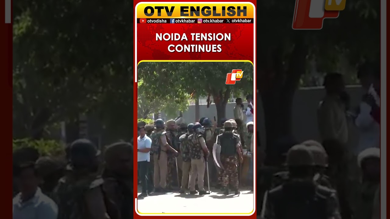 Uttar Pradesh: Noida Sees Fresh Stone-Pelting, Police Step In To Disperse Protesters | OTV